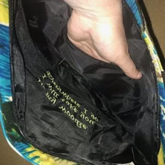In my woody I will take you everywhere I go embroidered tote